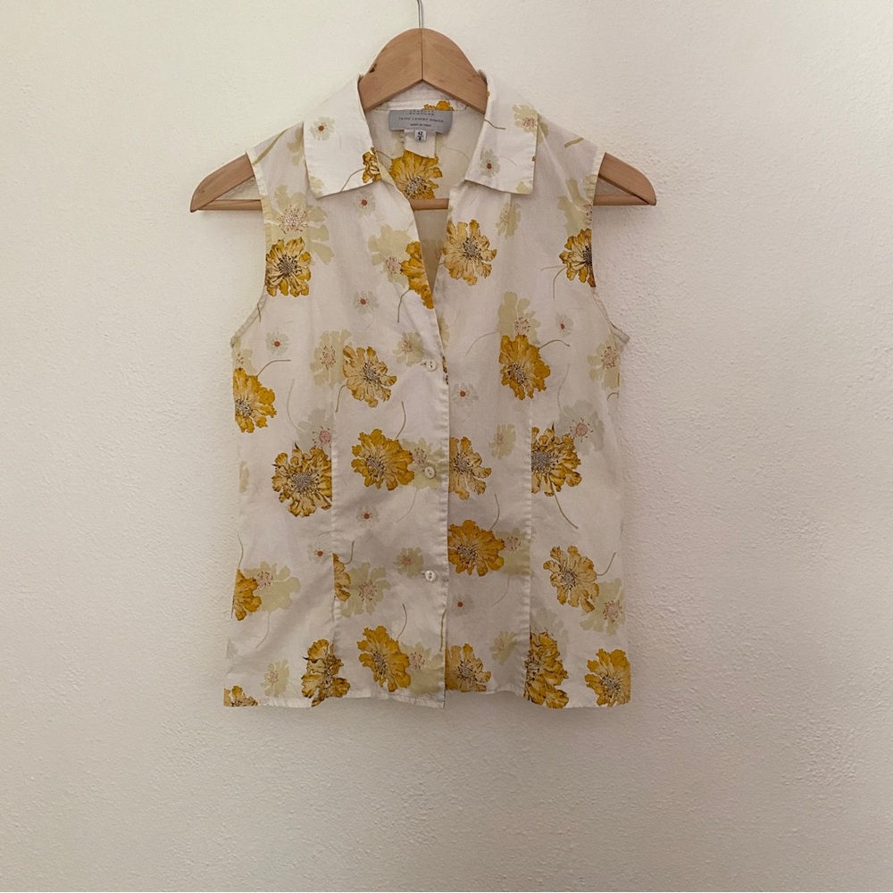 Vintage floral Barney’s New York button down
